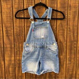 Levi's Denim Shortall Overalls